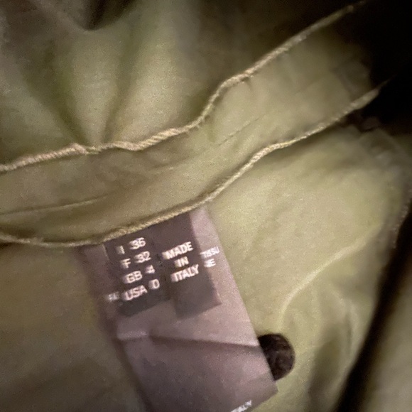 Derek Lam Forest Green A-Line Skirt - Picture 4 of 4